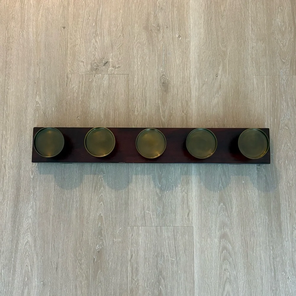 Crate & Barrel Five Candle Holder Candelabra